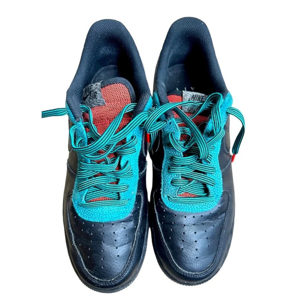 Nike Other - Nike Air Force 1 Low '07 LV8 Black Obsidian Mist Orange